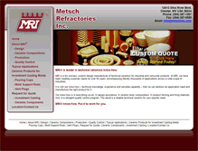 Tablet Screenshot of metschinc.com